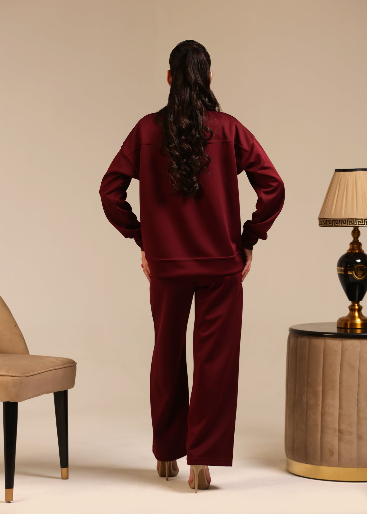 Stanxe Signature Co-Ord Set Meroon