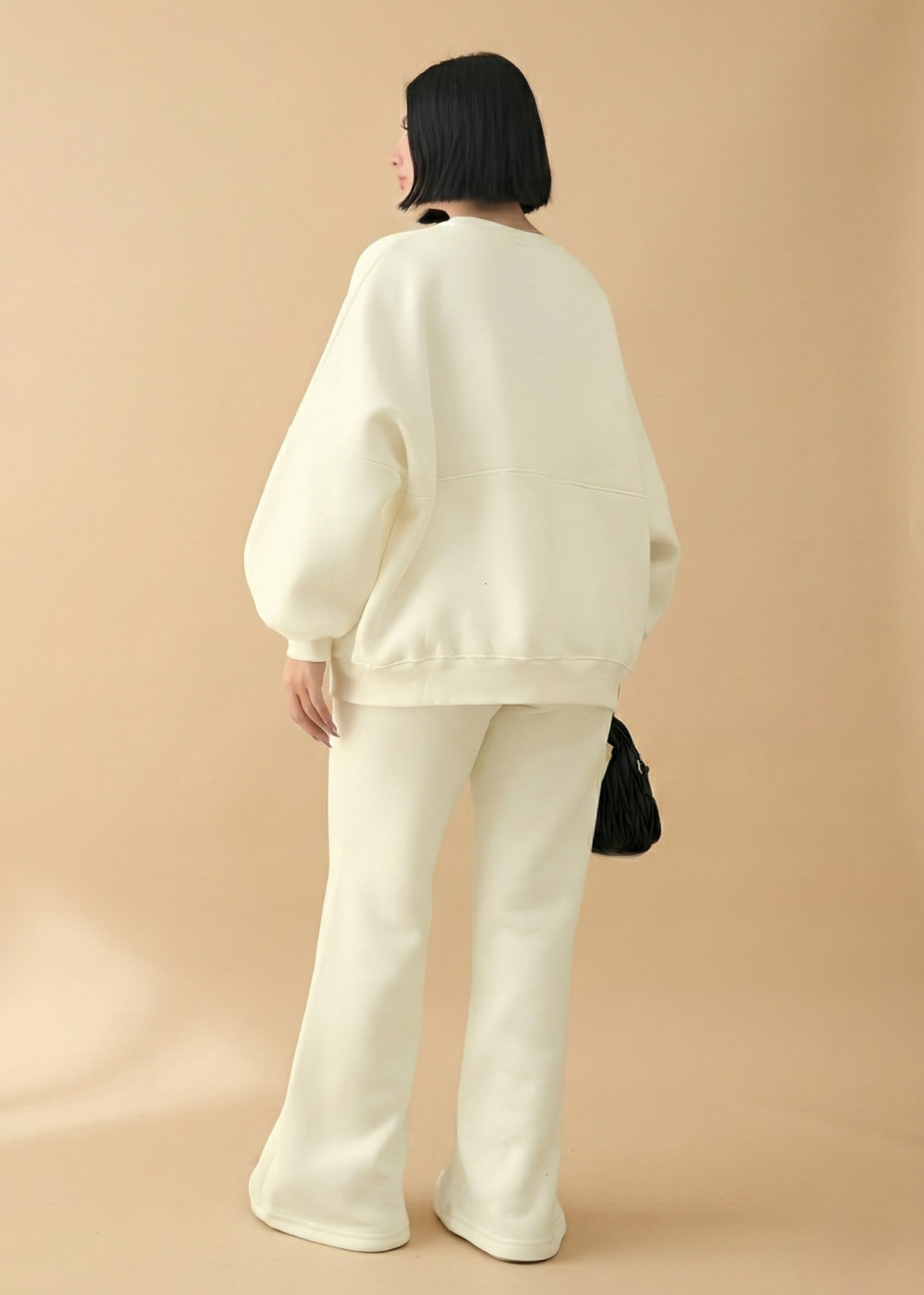 Stanxe Luxury Co-Ord Set Ivory