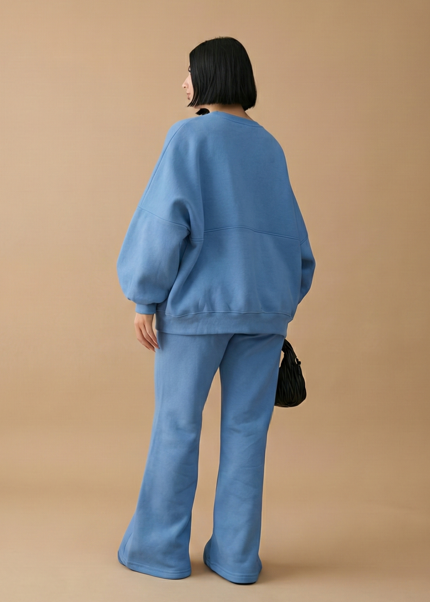 Stanxe Luxury Co-Ord Set Denim Blue