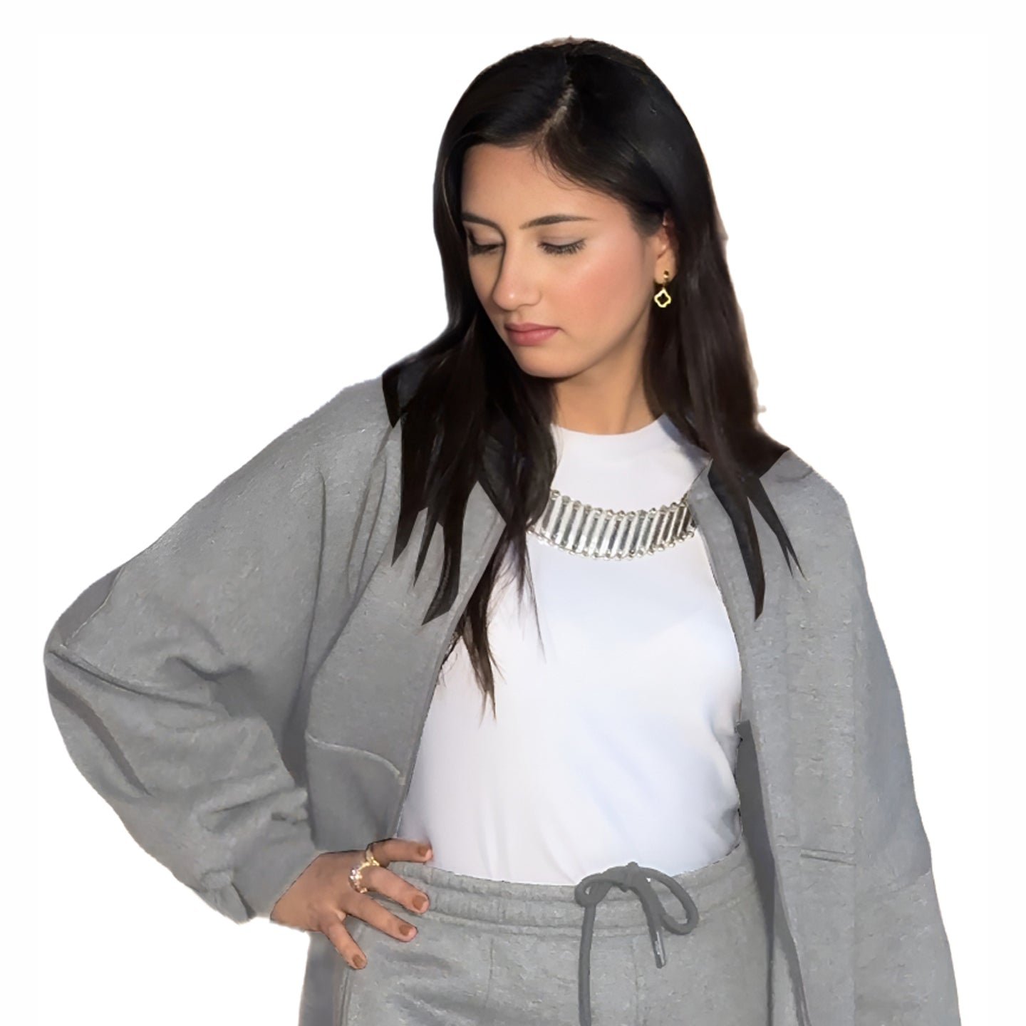 Stanxe HyperSoft Lounge Top Moonstone Grey