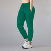 Women Chic Utility Pants - Green