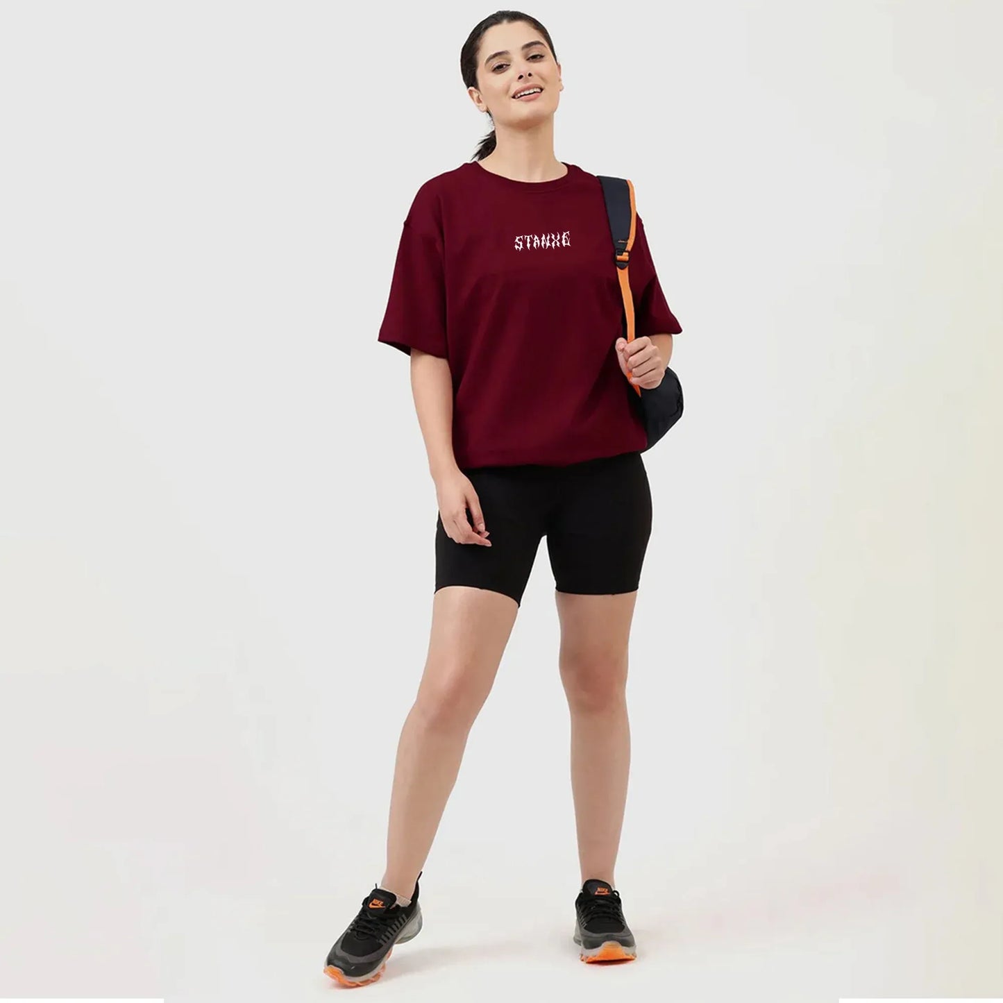 Trendsetter Oversized T-shirt - Maroon