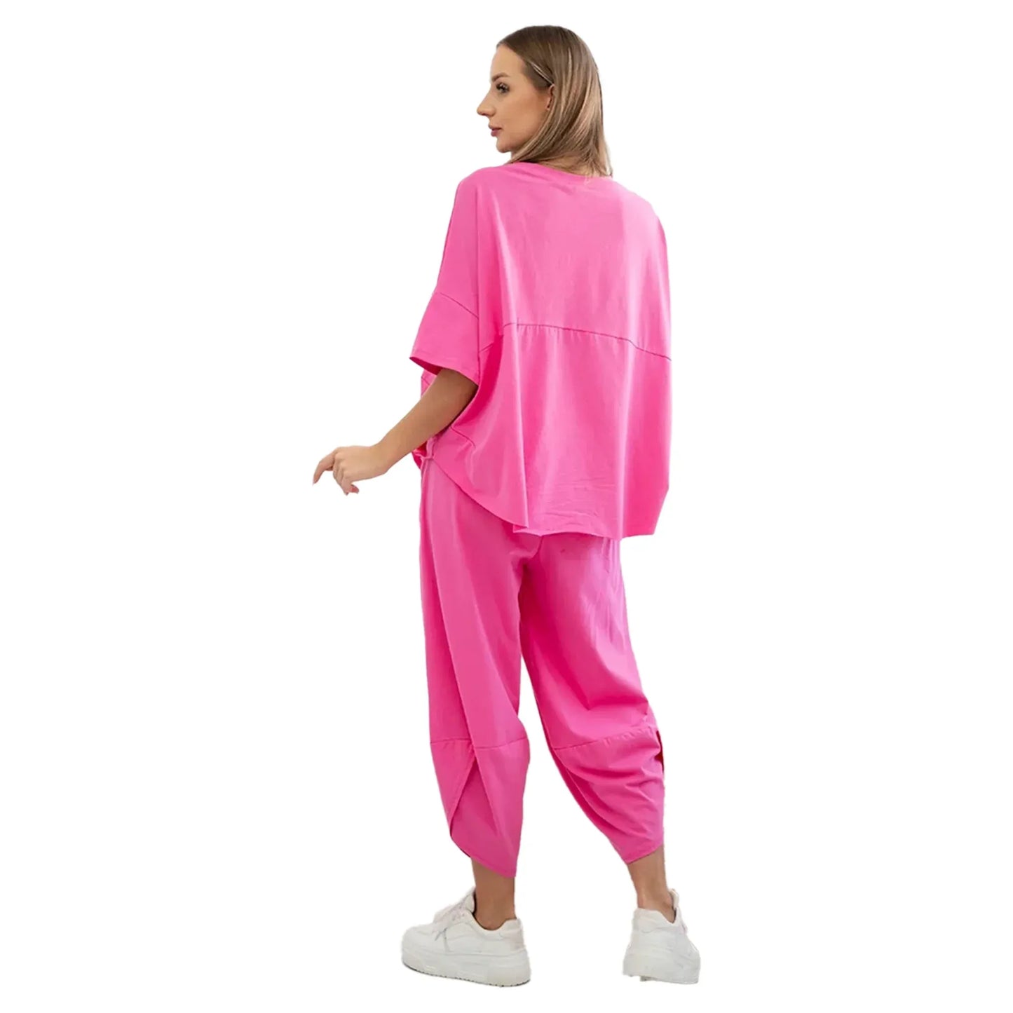 Stanxe Lavender Lounge Set (Pink)