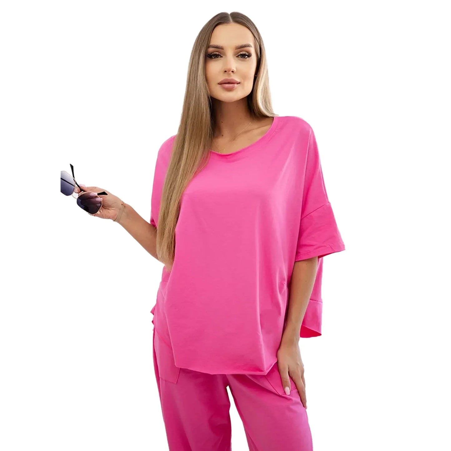 Stanxe Lavender Lounge Set (Pink)