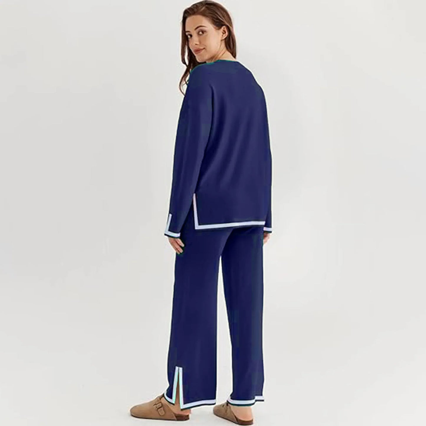 Stanxe DreamLine Co-ord (Navy)
