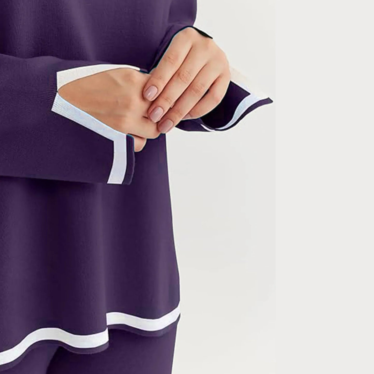 Stanxe DreamLine Co-ord (Purple)