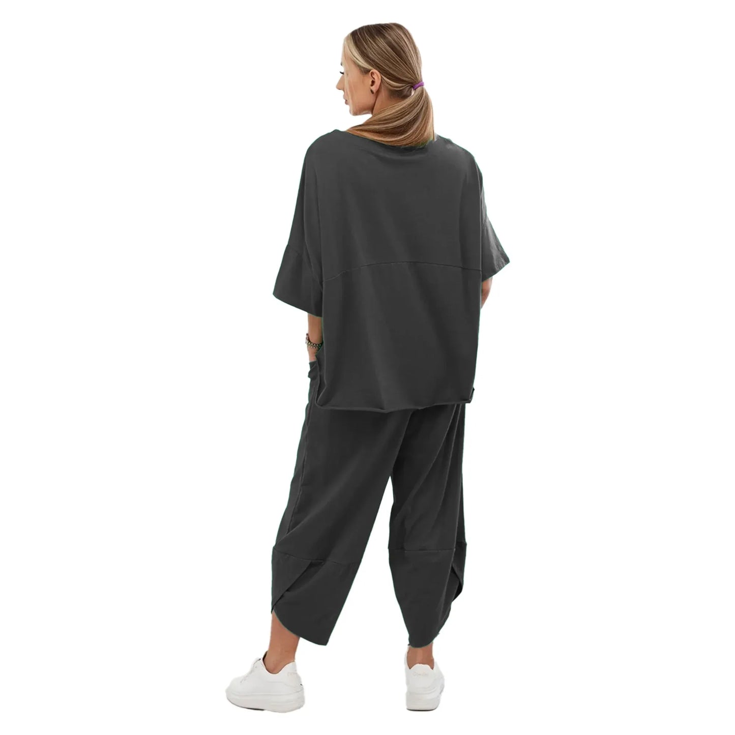 Stanxe Lavender Lounge Set (Grey)