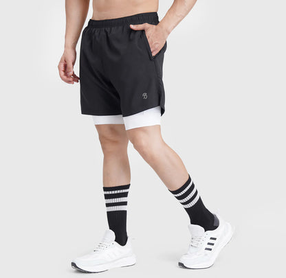 2-IN-1 Hybrid Hustle Shorts