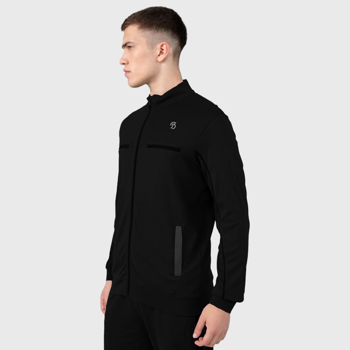 Black Zipper Play Tracksuit