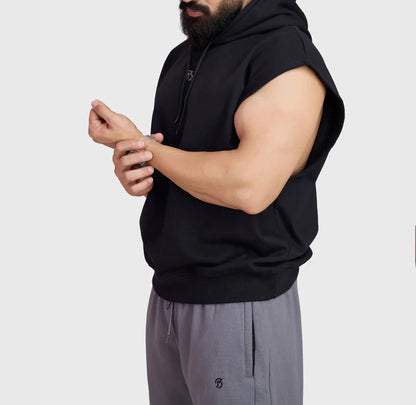 Signature Sleeves Hoodie Black