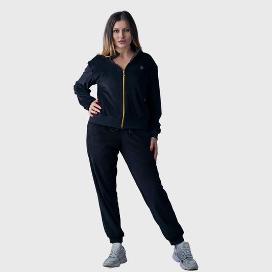 Women Ovale Velvet Tracksuit