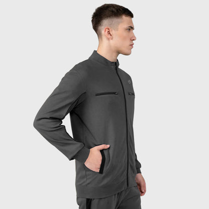 Grey Zipper Play Tracksuit