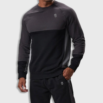 Velocity Crew Tracksuit- Black