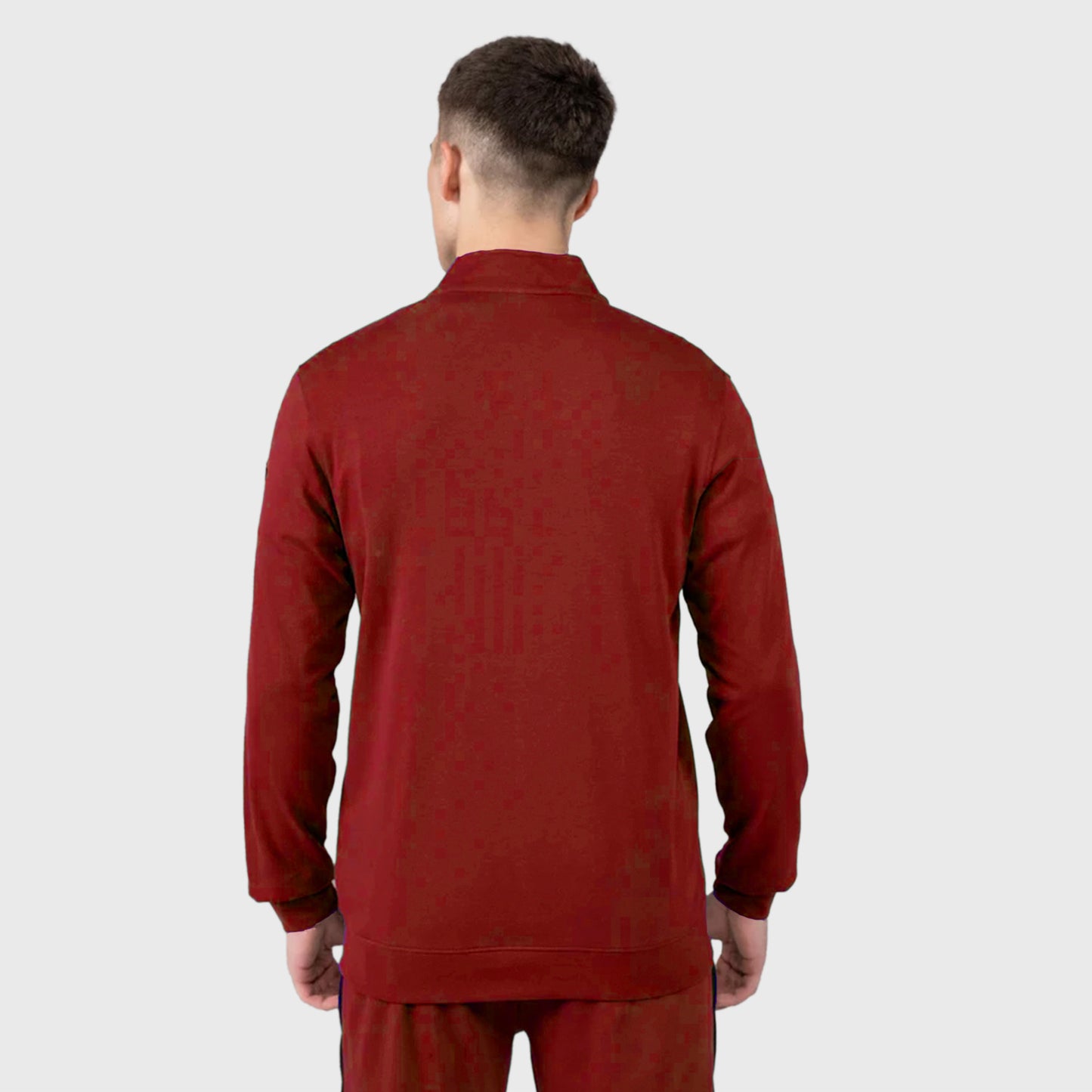 Maroon Zipper Play Tracksuit