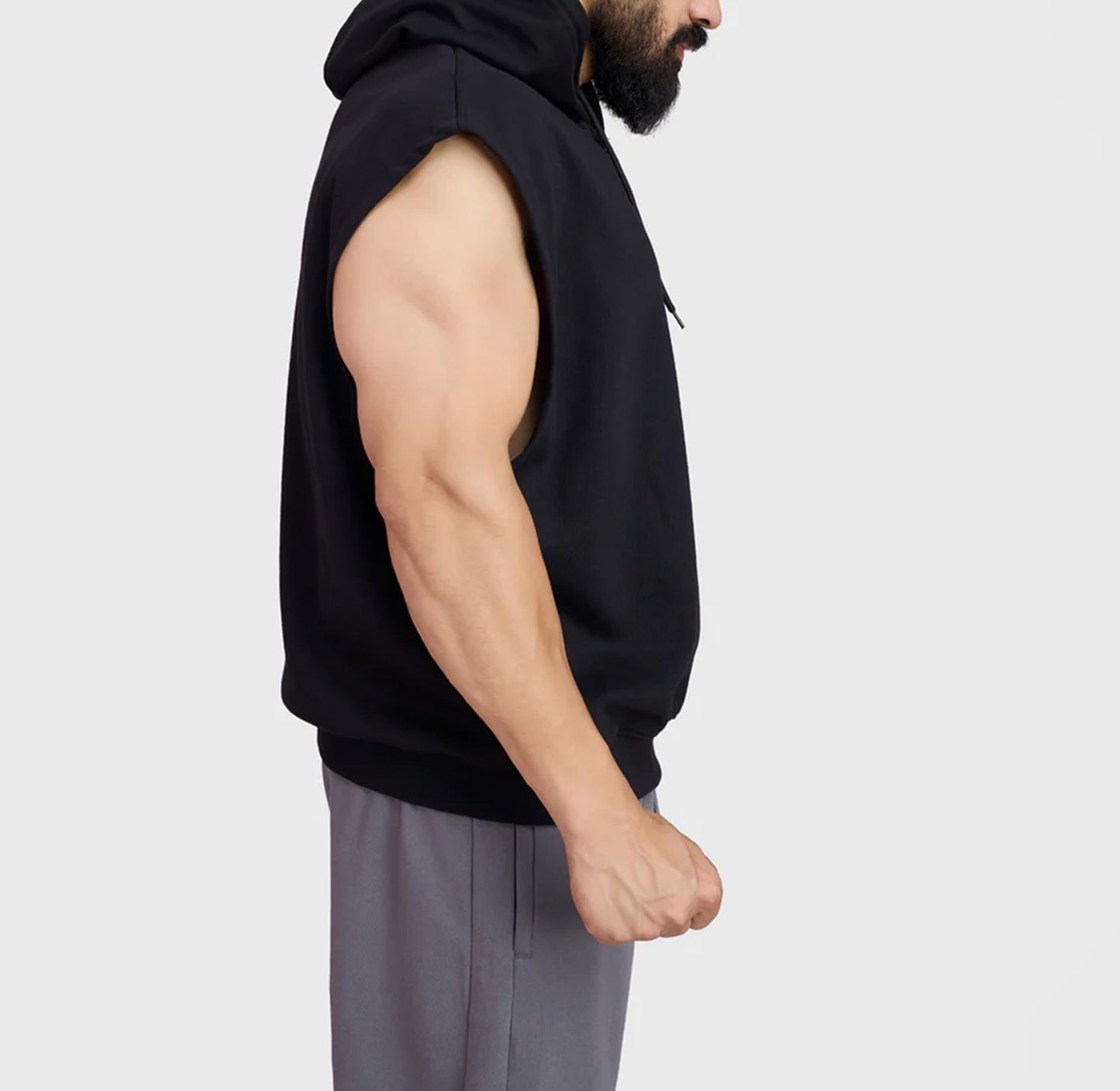 Signature Sleeves Hoodie Black