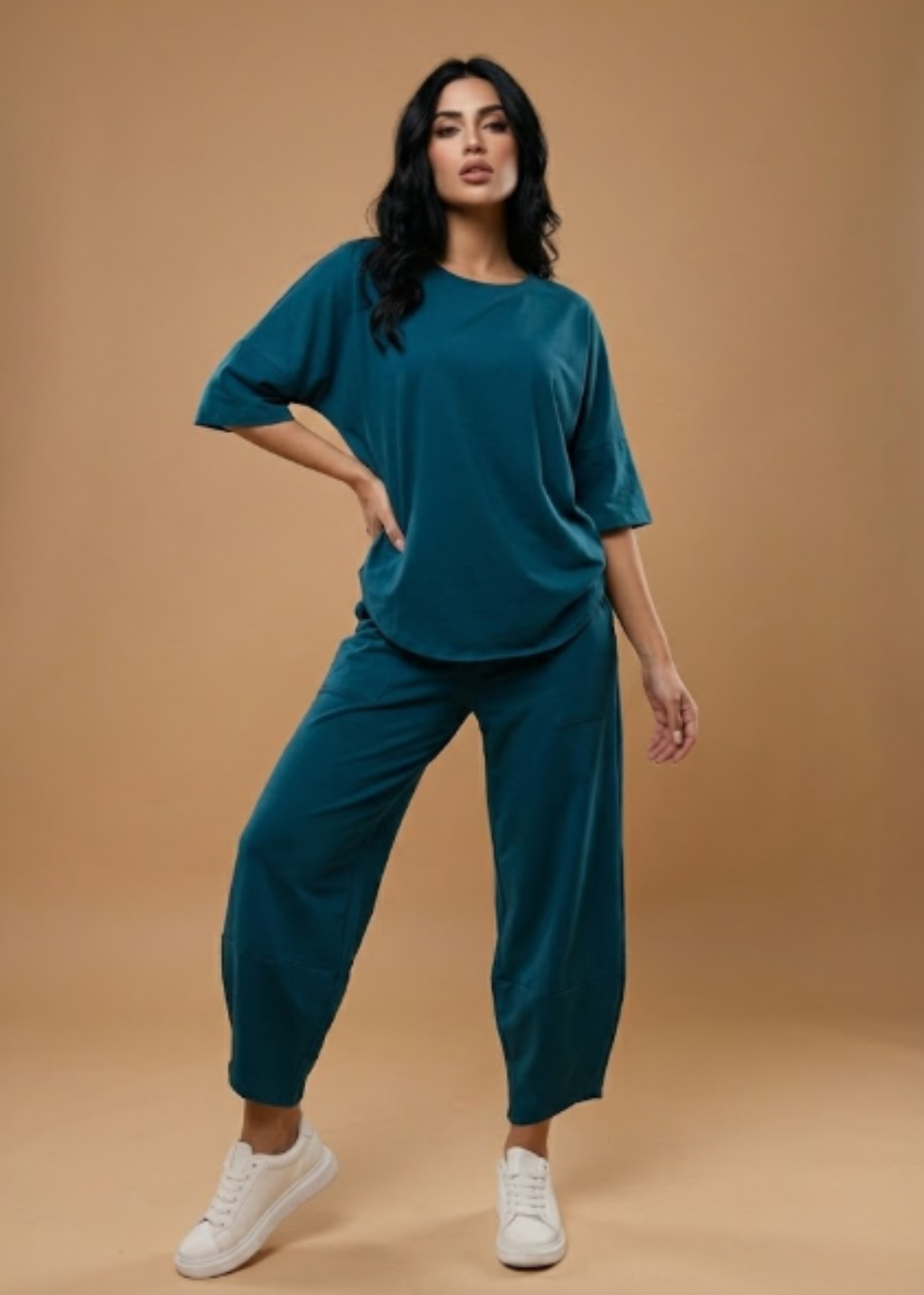 Stanxe Lavender Lounge Set  (Teel Blue)