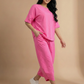 Stanxe Lavender Lounge Set  (Pink)