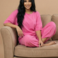 Stanxe Lavender Lounge Set  (Pink)