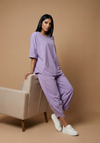 Stanxe Lavender Lounge Set  (Light Purple)