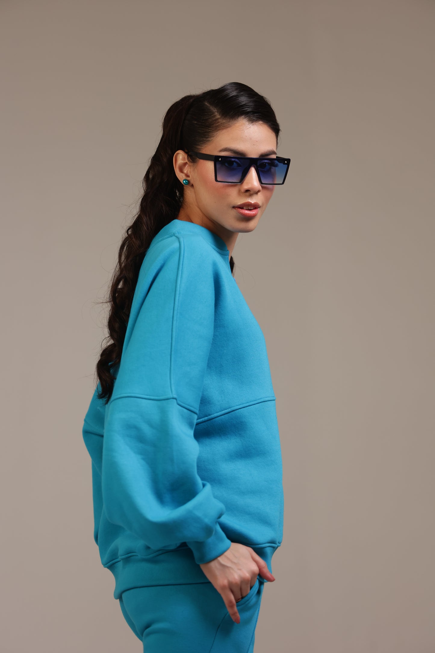 Stanxe HyperSoft Lounge Top Aqua Blue