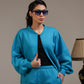 Stanxe HyperSoft Lounge Top Aqua Blue