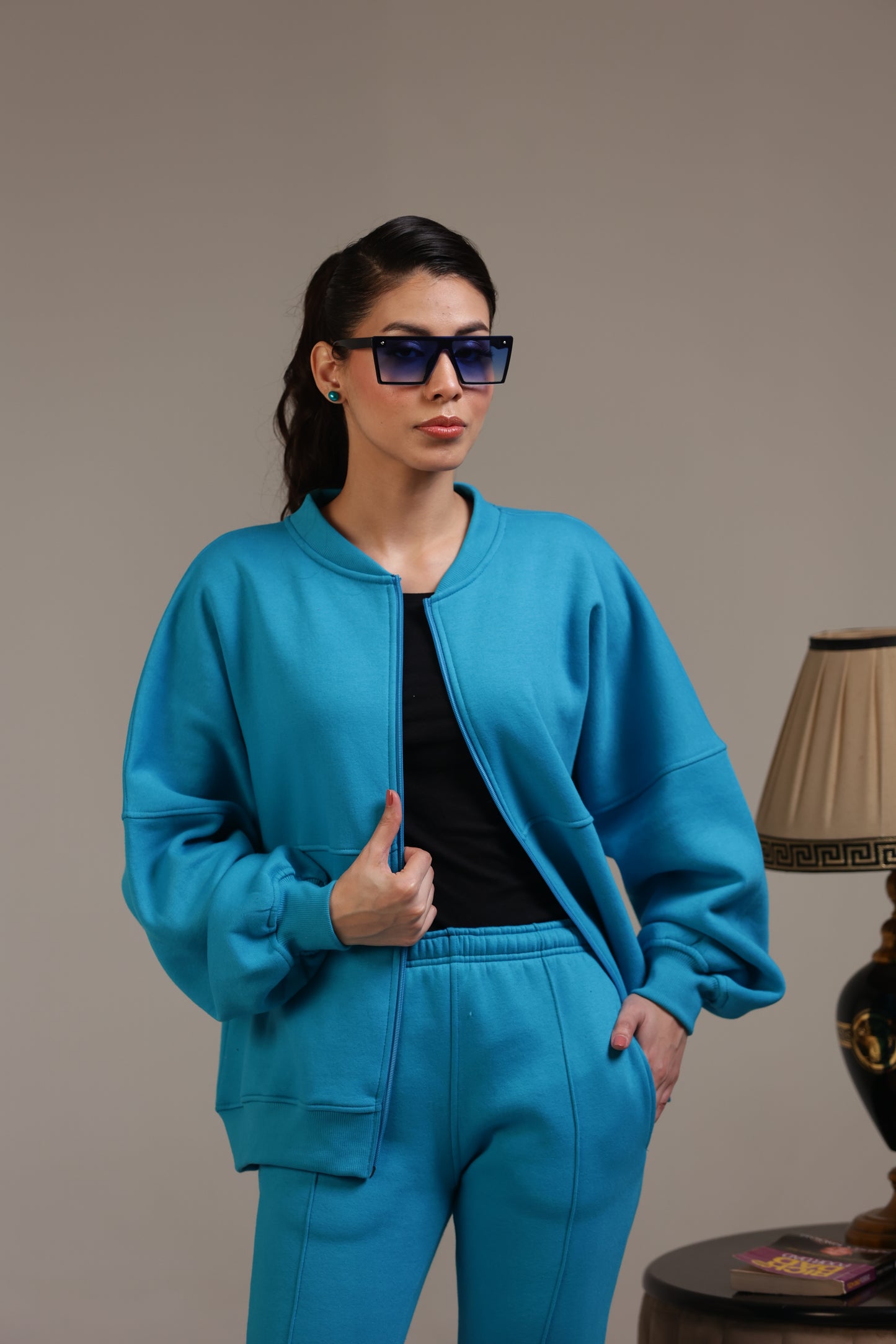 Stanxe HyperSoft Lounge Top Aqua Blue