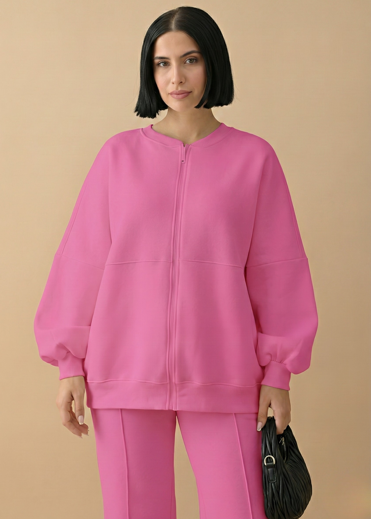 Stanxe Luxury Co-Ord Set Pink