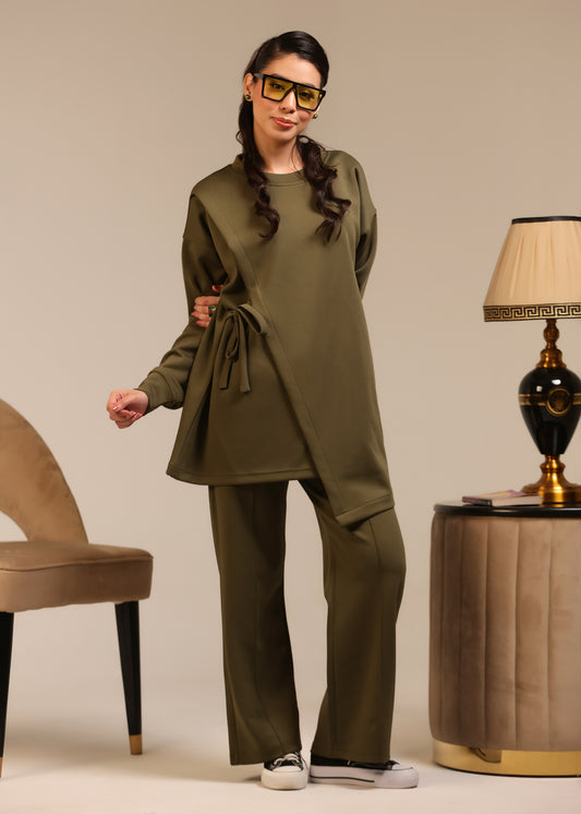 Daily Essential Matching Set Olive green