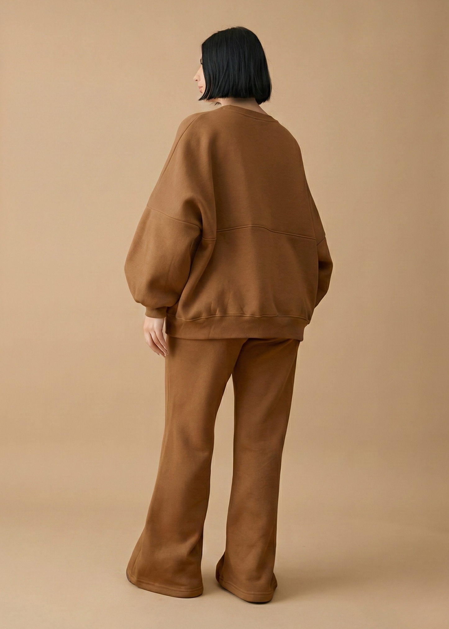 Stanxe Luxury Co-Ord Set Brown