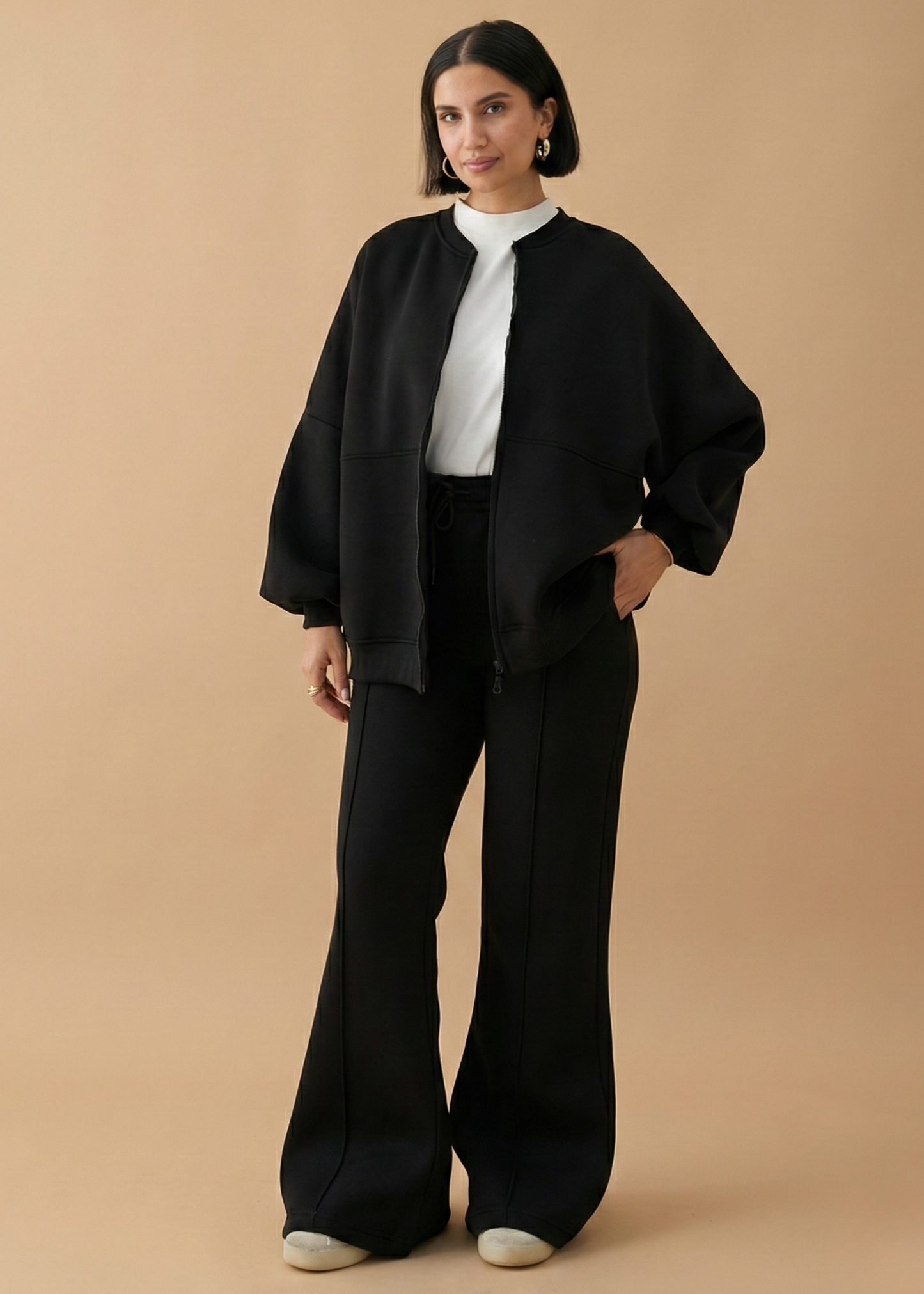 Stanxe Luxury Co-Ord Set Black