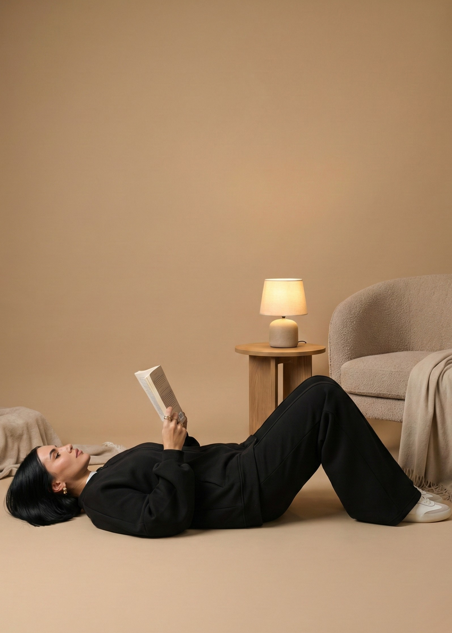 Stanxe Luxury Co-Ord Set Black