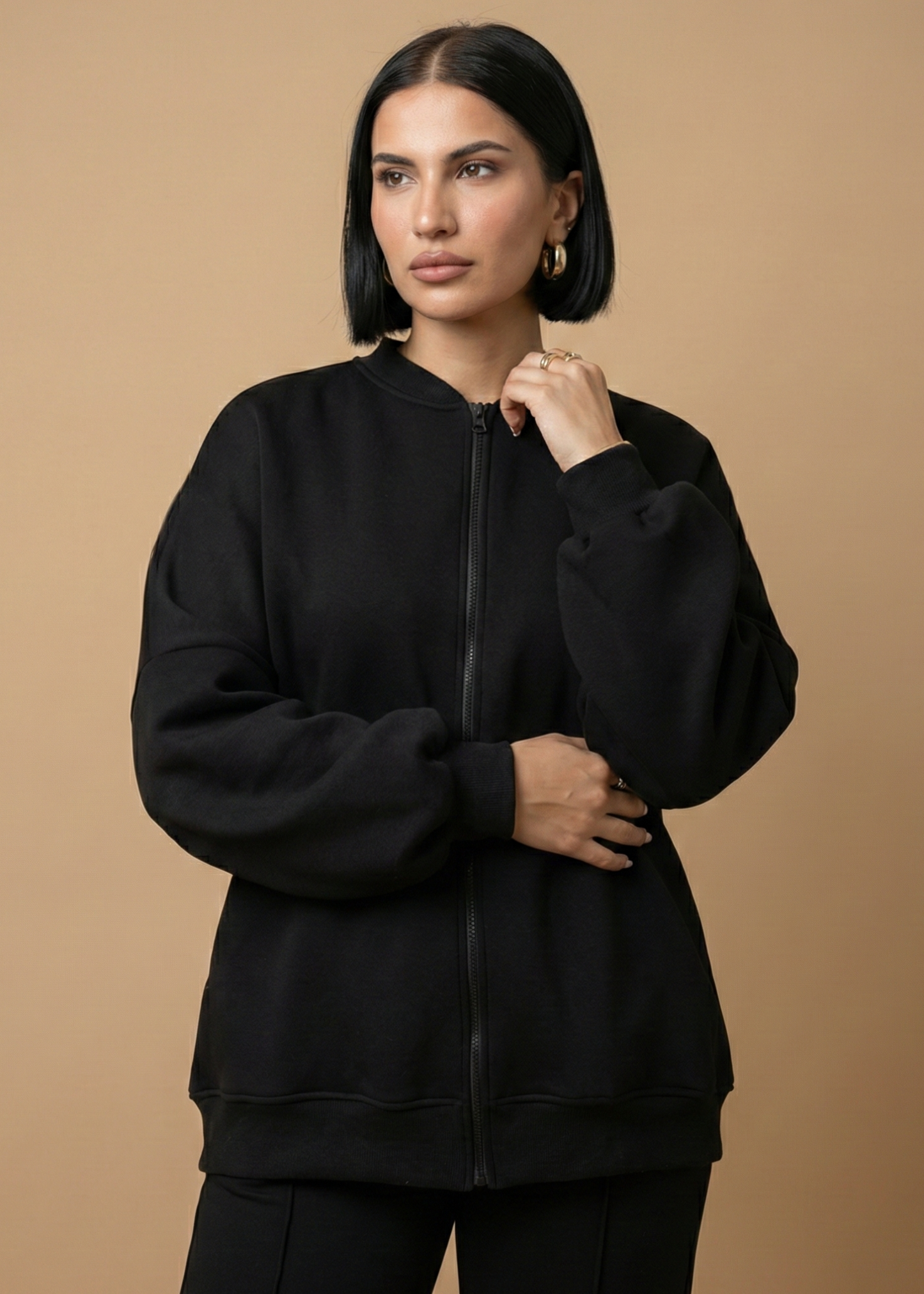 Stanxe Luxury Co-Ord Set Black