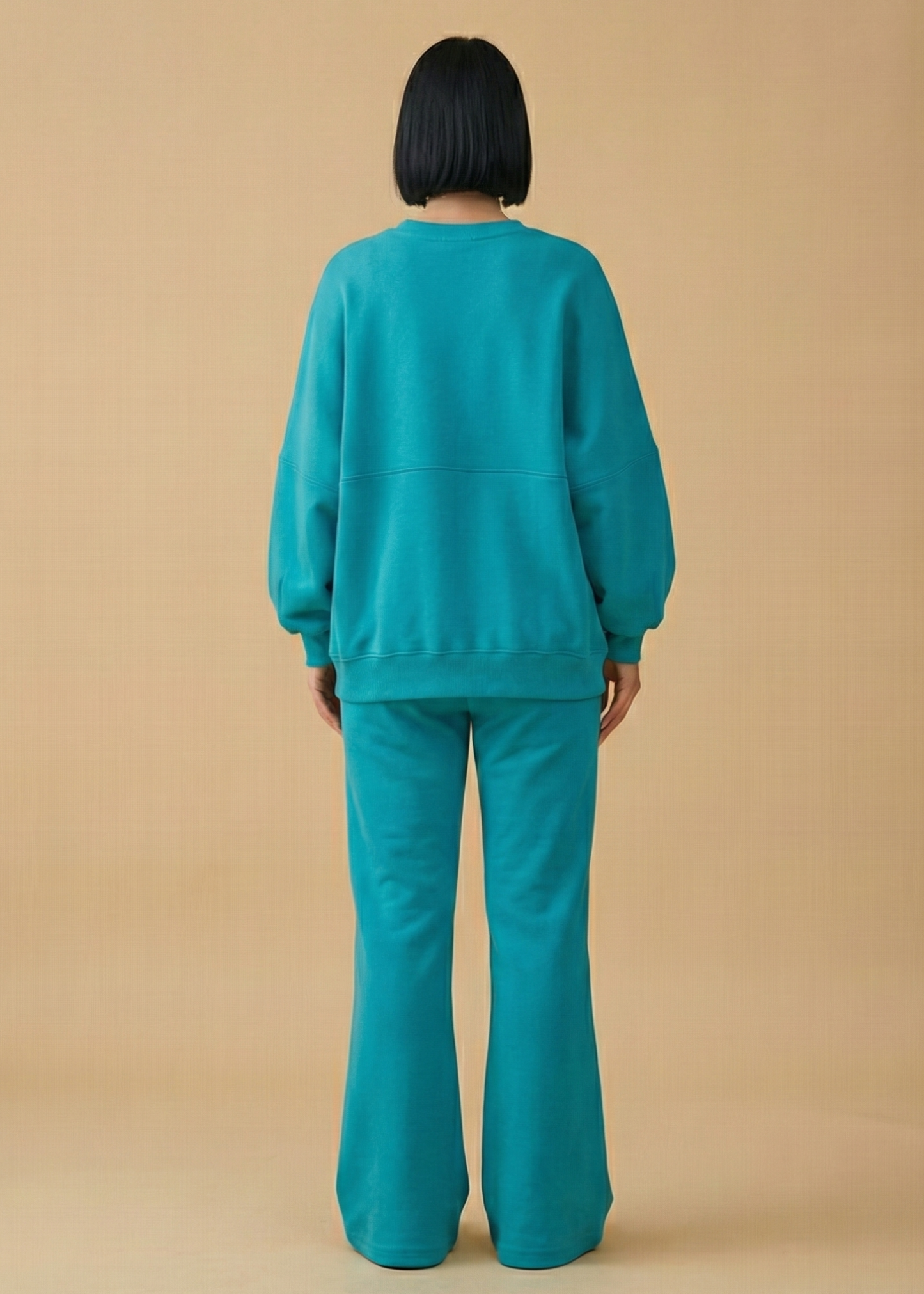 Stanxe Luxury Co-Ord Set Aqua Blue