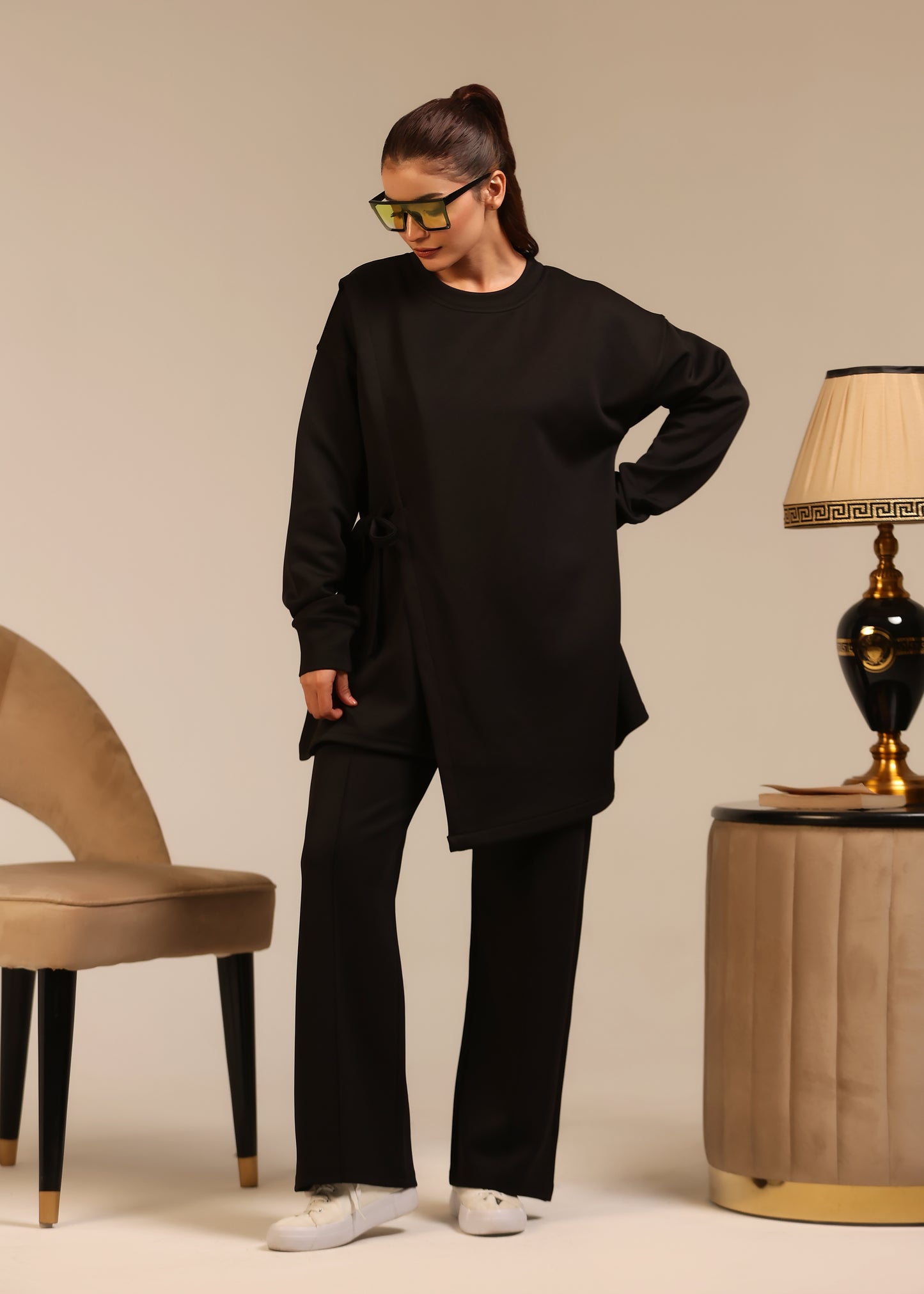 Daily Essential Matching Set Black