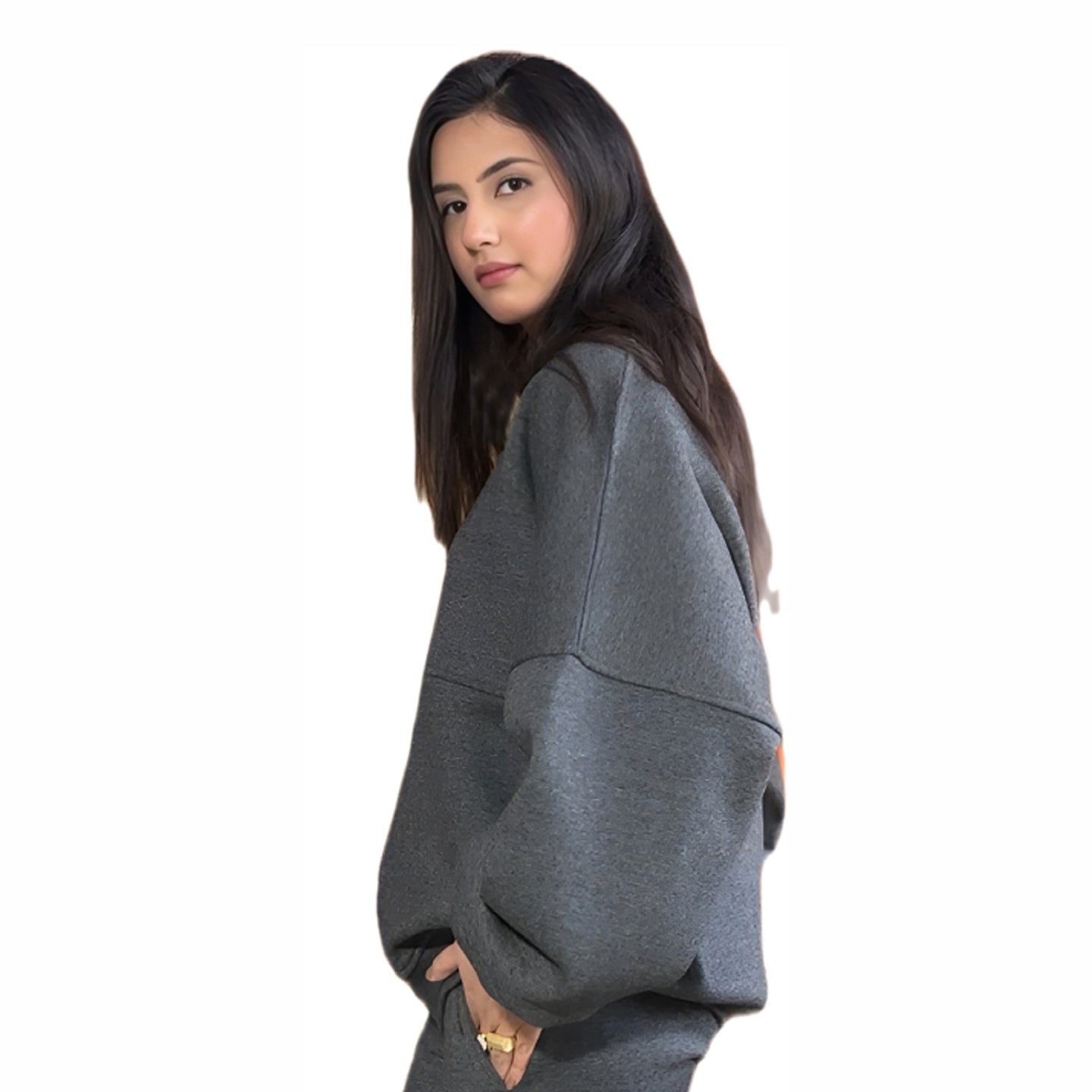 Stanxe HyperSoft Lounge Top Charcoal Grey
