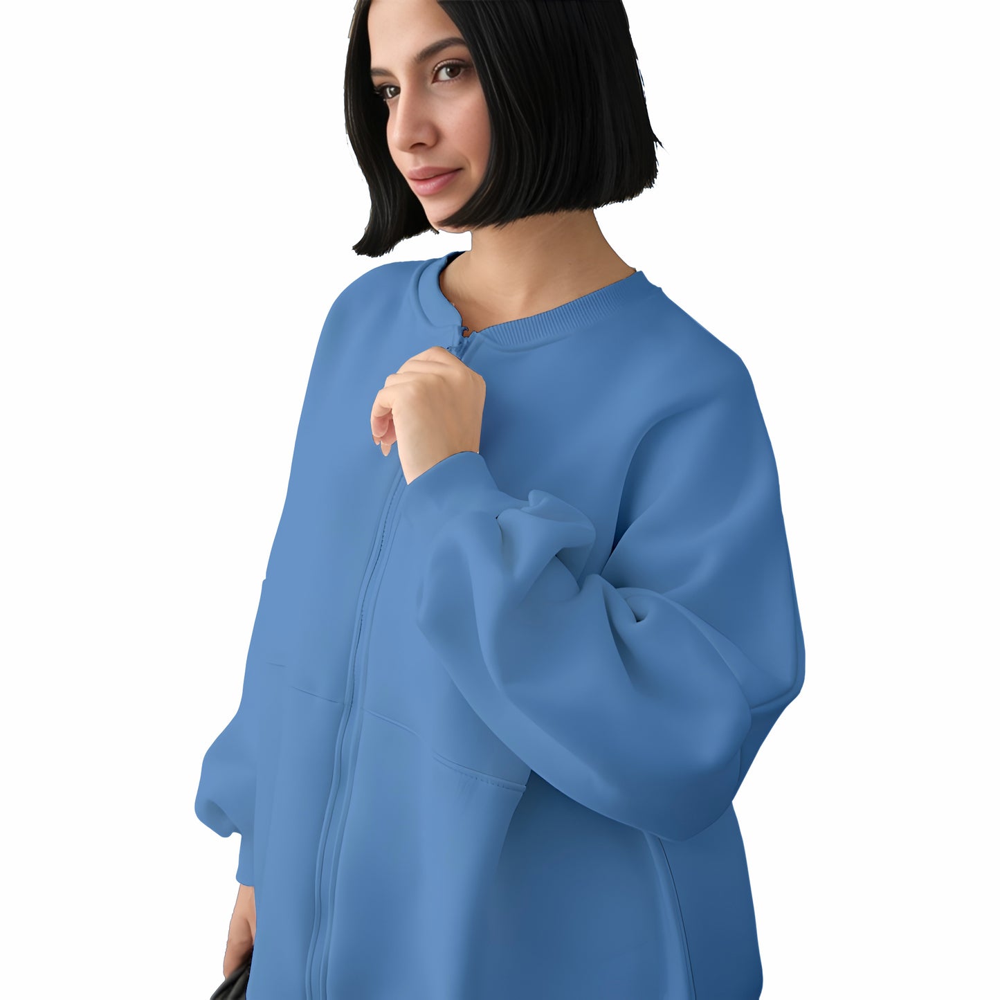 Stanxe HyperSoft Lounge Top Denim Blue