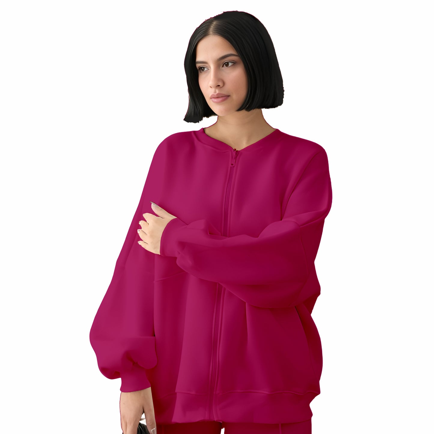 Stanxe HyperSoft Lounge Top Fuchsia Pink