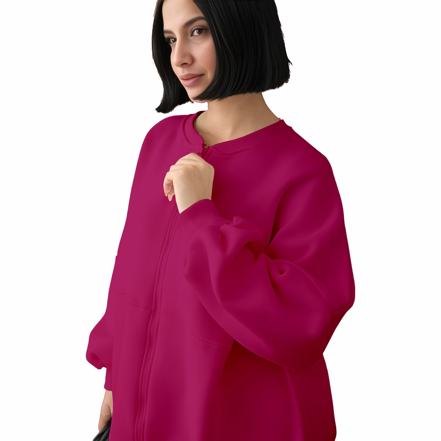 Stanxe HyperSoft Lounge Top Fuchsia Pink
