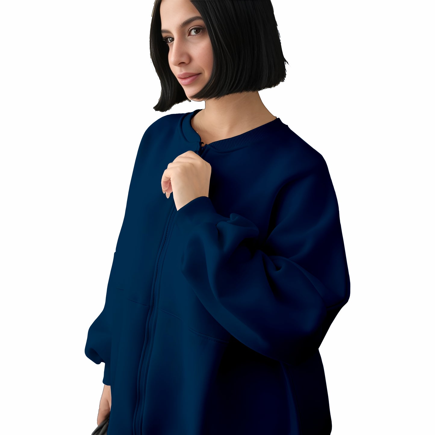 Stanxe Luxury Co-Ord Set Navy