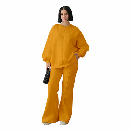 Stanxe Luxury Co-Ord Set Orange