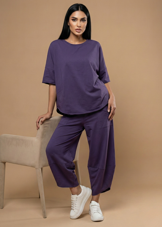 Stanxe Lavender Lounge Set