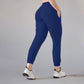 Women Chic Utility Pants - Navy