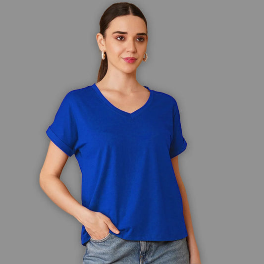 Stanxe V-Roll Tee (Blue)