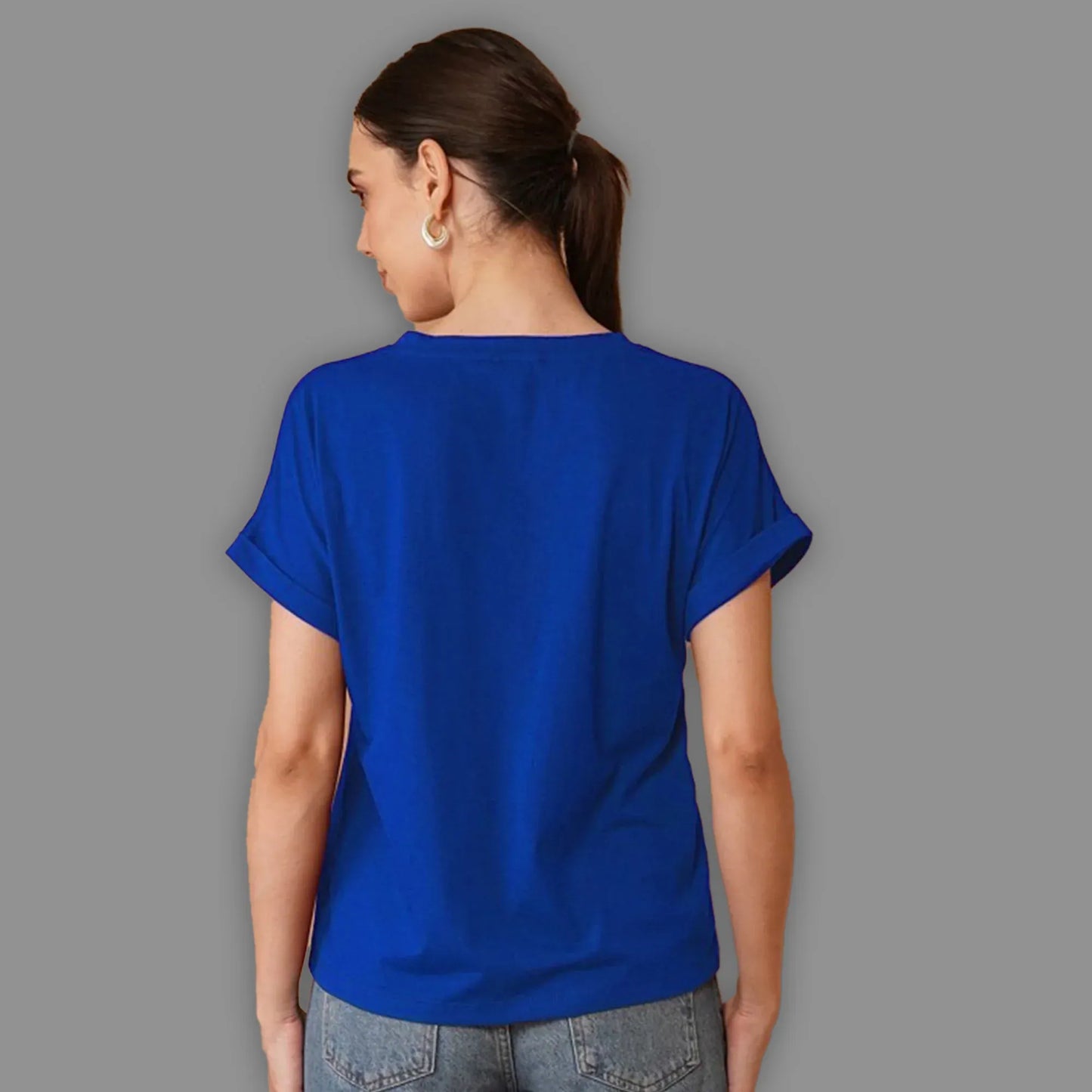 Stanxe V-Roll Tee (Blue)