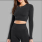 Everyday Seamless Long Sleeve Crop Top