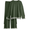 Stanxe DreamLine Co-ord (Deep Olive)