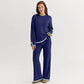 Stanxe DreamLine Co-ord (Navy)