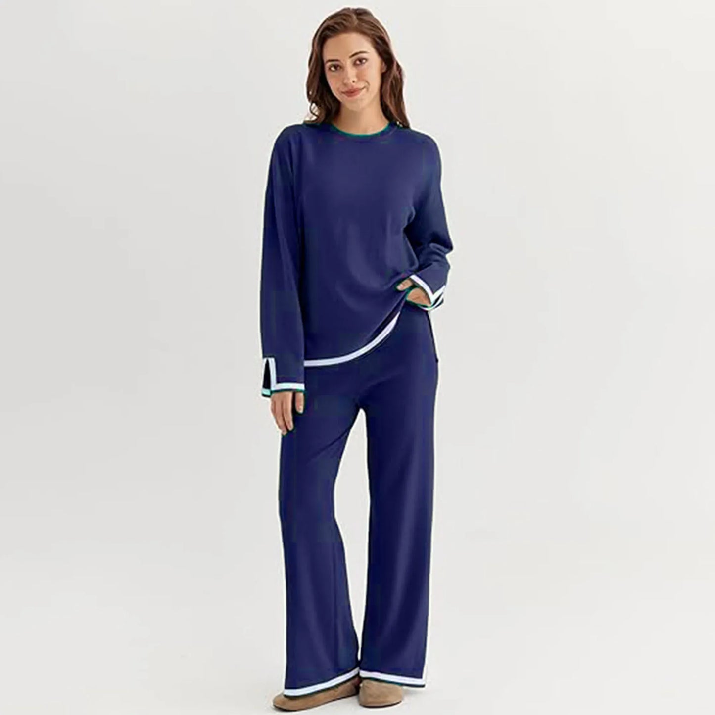 Stanxe DreamLine Co-ord (Navy)