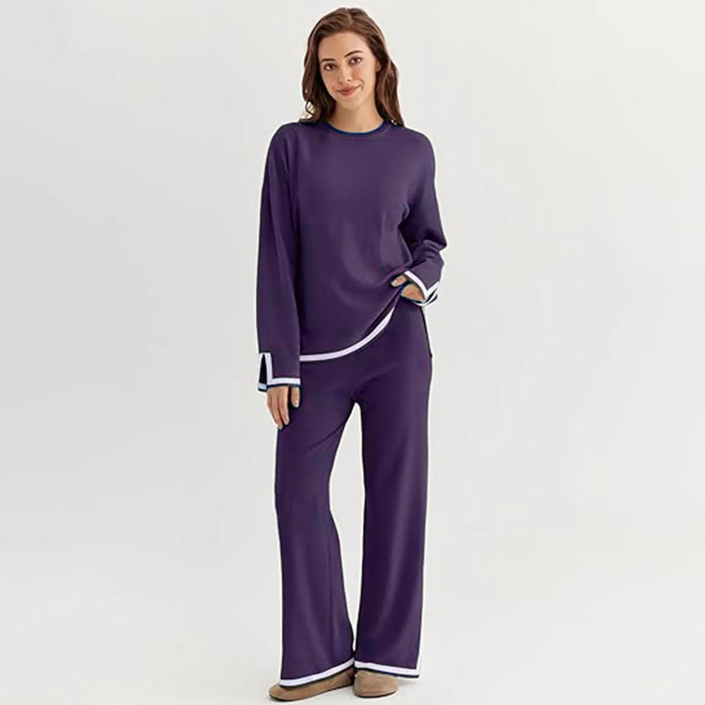 Stanxe DreamLine Co-ord (Purple)