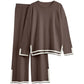 Stanxe DreamLine Co-ord (Brown)